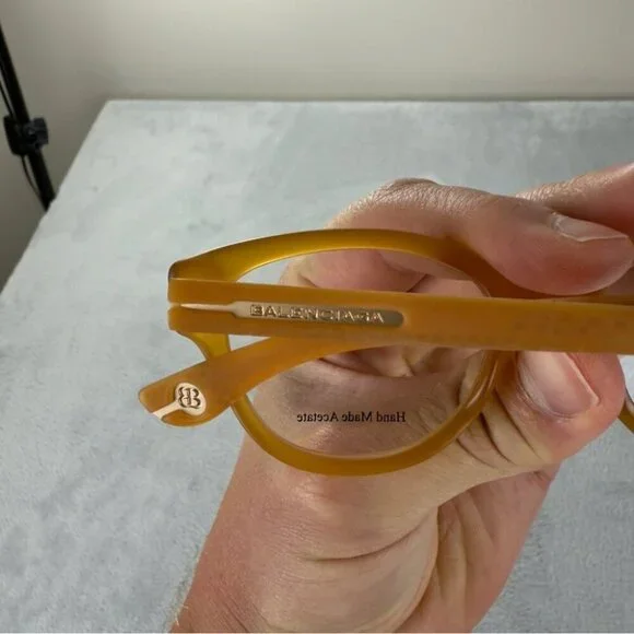 Balenciaga Paris NWT Women's Cat Eye BAL 114 V9E Eyeglasses Made in Italy - Picture 11 of 15